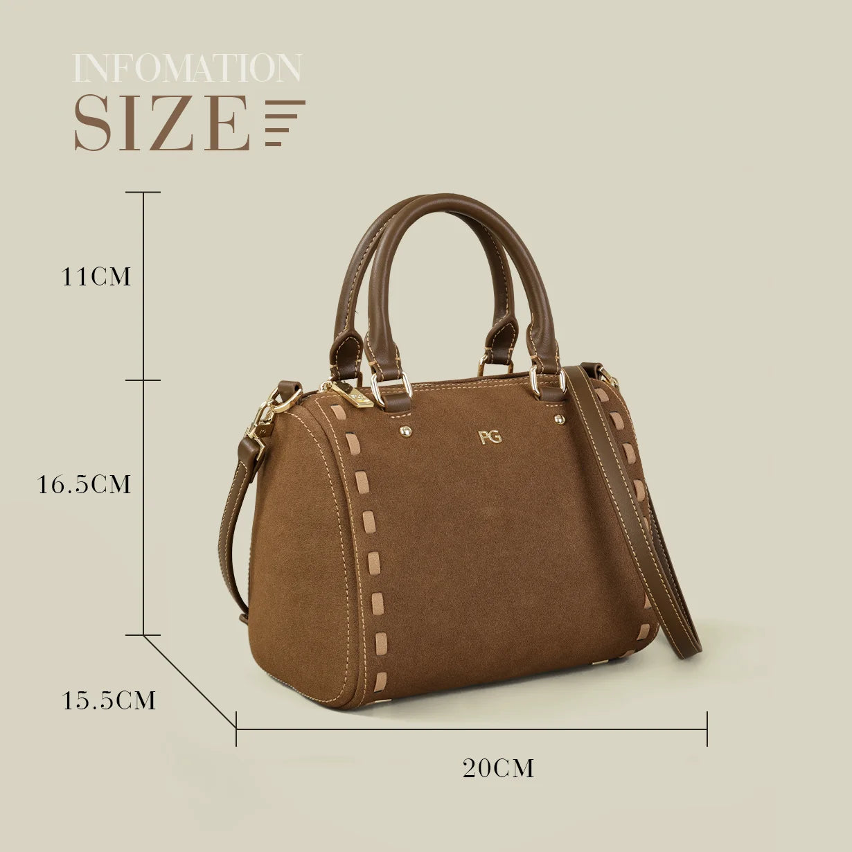 Bolsa Bucket Flannel Chic – PG Original