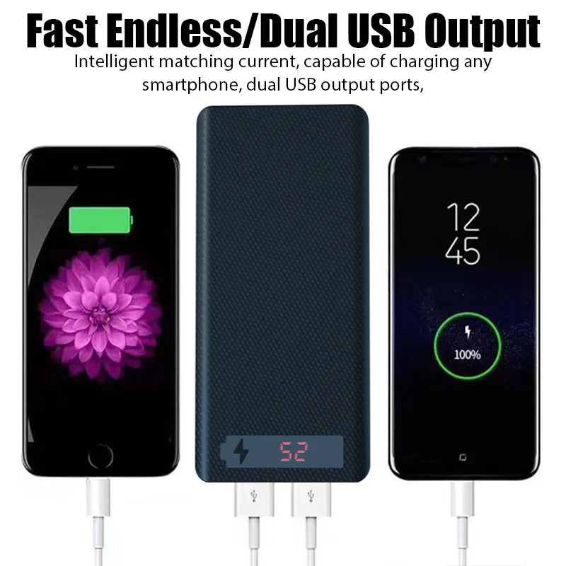 Power Bank Modular – Energia Inteligente Sempre à Mão