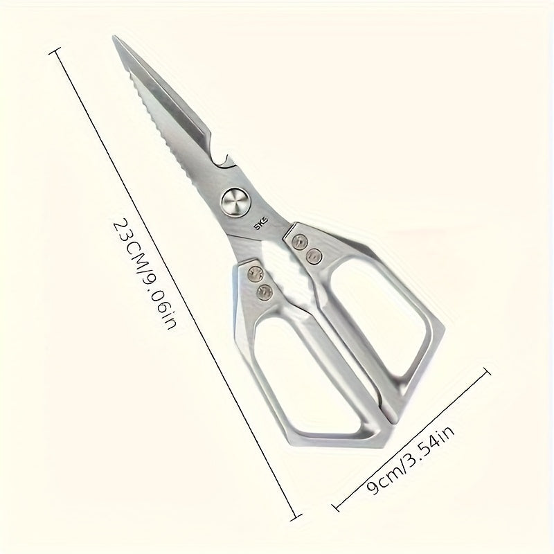 Tesoura Profissional de Cozinha em Aço Inoxidável – A ferramenta que corta tudo… menos a sua paciência