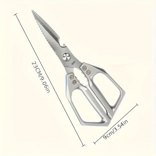 Tesoura Profissional de Cozinha em Aço Inoxidável – A ferramenta que corta tudo… menos a sua paciência